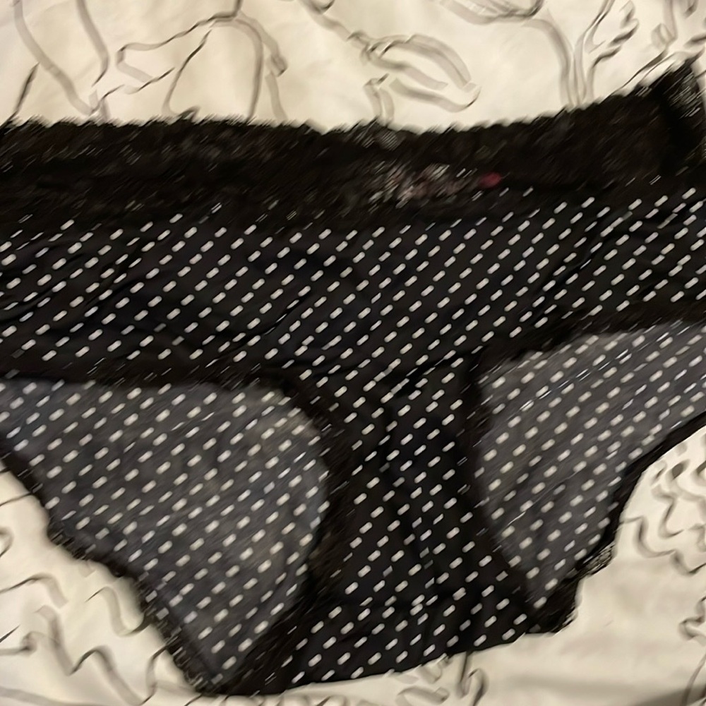 Cute and sexy polka dot panties.